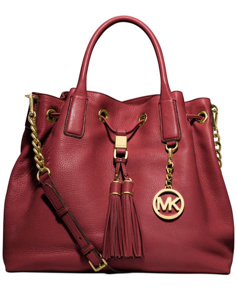 macys michael kors leather handbags|macy's mk handbags on sale.